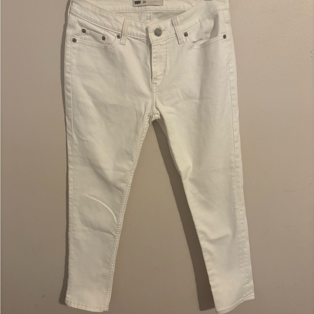Levi's Women's skinny White Jeans